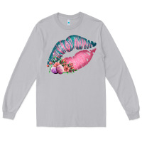 Moon Dust Eared Turquoise Pink Easter Lips Long Sleeve Tee - Bettercallsaul