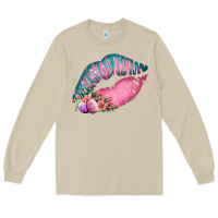 Mushroom Eared Turquoise Pink Easter Lips Long Sleeve Tee - Bettercallsaul