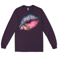 Plum Eared Turquoise Pink Easter Lips Long Sleeve Tee - Bettercallsaul