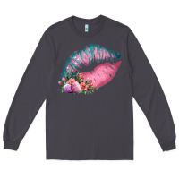 Smoke Eared Turquoise Pink Easter Lips Long Sleeve Tee - Bettercallsaul
