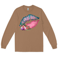 Toasted Coconut Eared Turquoise Pink Easter Lips Long Sleeve Tee - Bettercallsaul