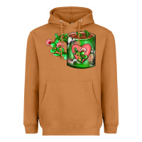 Meerkat Cactus Coffee cup Heavyweight Hoodie - FaDigitalArtStudio