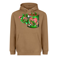 Toasted Coconut Cactus Coffee cup Heavyweight Hoodie - FaDigitalArtStudio