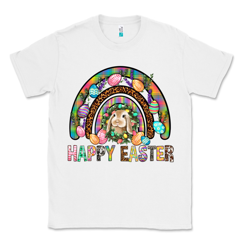 Happy Easter Rainbow Classic Tee by BundleAndBundleShop | Teevron