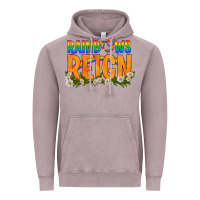 Vintage Zinc LGBTQ+ Rainbows Reign Vintage Hoodie - BundleAndBundleShop