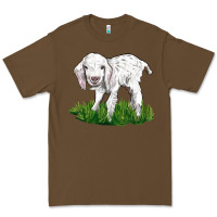 Cacao Baby Angora Goat Premium Tee - LillyAllenDesigns