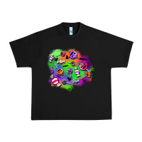 Black halloween candy patches Urban Heavy Tee - BundleAndBundleShop