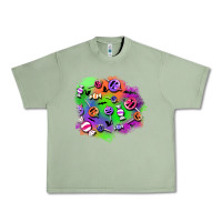 Oil Green halloween candy patches Urban Heavy Tee - BundleAndBundleShop