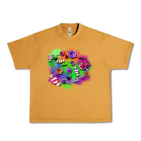 Peanut Butter halloween candy patches Urban Heavy Tee - BundleAndBundleShop