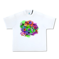 White halloween candy patches Urban Heavy Tee - BundleAndBundleShop