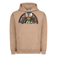 Pigment Burro easter rainbow Urban Hoodie - CowhideDigitalArt
