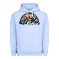 Pigment Grape Ice easter rainbow Urban Hoodie - CowhideDigitalArt