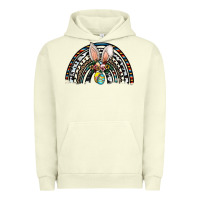 Pigment Pistachio easter rainbow Urban Hoodie - CowhideDigitalArt
