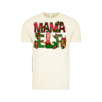 Vintage Arctic Christmas Mama Elf Vintage Tee - BundleAndBundleShop