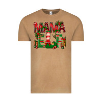 Vintage Camel Christmas Mama Elf Vintage Tee - BundleAndBundleShop
