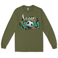 Army Green Soccer Mom Long Sleeve Tee - Bettercallsaul