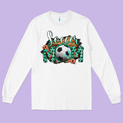 Soccer Mom Long Sleeve Tee Designed By Bettercallsaul