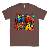 Chestnut leopard frame firefighter mama Mother's Day Classic Tee - LillyAllenDesigns