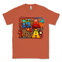 Copper leopard frame firefighter mama Mother's Day Classic Tee - LillyAllenDesigns