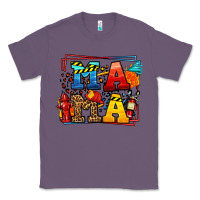 Lavender leopard frame firefighter mama Mother's Day Classic Tee - LillyAllenDesigns