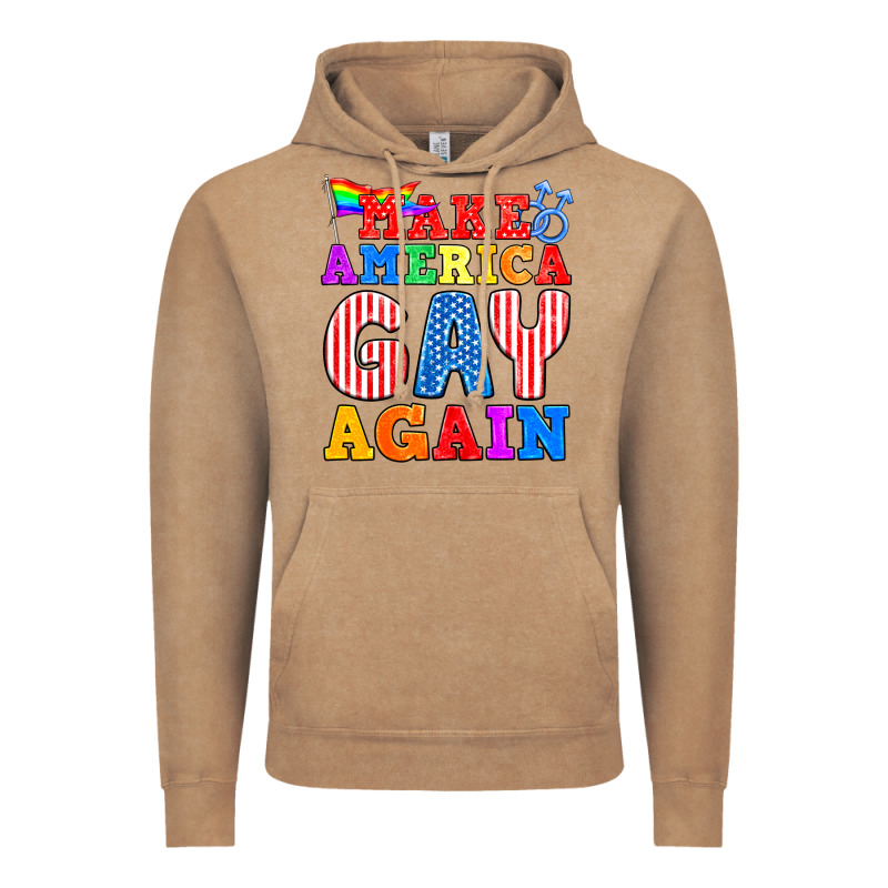 Make America Gay Again Vintage Hoodie by BundleAndBundleShop | Teevron