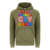 Vintage Olive Make America Gay Again Vintage Hoodie - BundleAndBundleShop