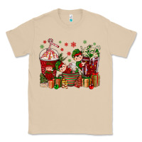 Mushroom Elf Coffee Cups Christmas Classic Tee - BundleAndBundleShop
