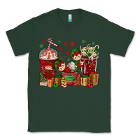 Sports Green Elf Coffee Cups Christmas Classic Tee - BundleAndBundleShop