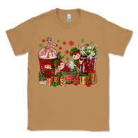 Toasted Coconut Elf Coffee Cups Christmas Classic Tee - BundleAndBundleShop