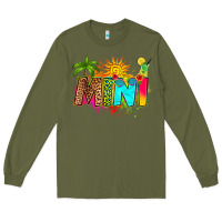 Army Green summer mini Long Sleeve Tee - RanaPortraitStore