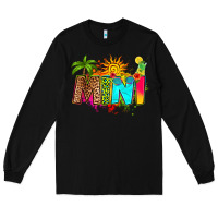 Black summer mini Long Sleeve Tee - RanaPortraitStore