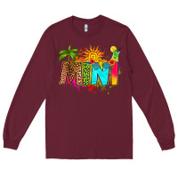 Burgundy summer mini Long Sleeve Tee - RanaPortraitStore