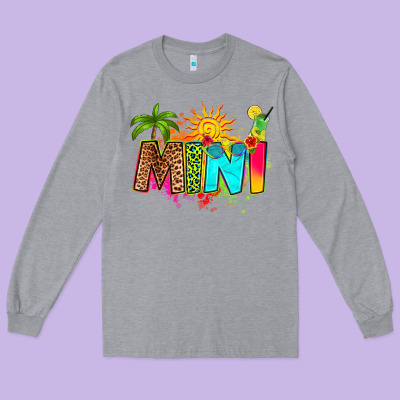 Summer Mini Long Sleeve Tee Designed By Ranaportraitstore