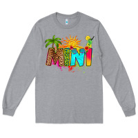Heather Grey summer mini Long Sleeve Tee - RanaPortraitStore