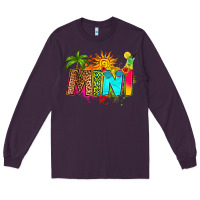 Plum summer mini Long Sleeve Tee - RanaPortraitStore
