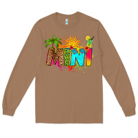 Toasted Coconut summer mini Long Sleeve Tee - RanaPortraitStore