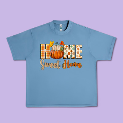 Home Sweet Home Urban Heavy Tee Designed By Bundleandbundleshop