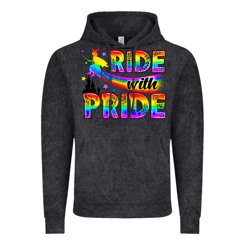Western Lgbtq+ Ride With Pride Vintage Hoodie by BundleAndBundleShop | Teevron