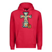 Cardinal halleluljah aztec cross Premium Hoodie - JahusDesignShop