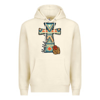Sandshell halleluljah aztec cross Premium Hoodie - JahusDesignShop