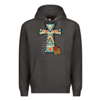 Smoke halleluljah aztec cross Premium Hoodie - JahusDesignShop