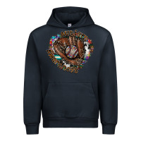 Navy Autism Awareness Baseball Urban Hoodie - CowhideDigitalArt