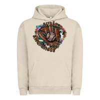 Pigment French Oak Autism Awareness Baseball Urban Hoodie - CowhideDigitalArt