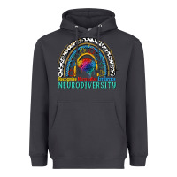 Smoke Recognize normalize embrace neurodiversity Autism Heavyweight Hoodie - FaDigitalArtStudio