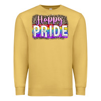 Antique Gold Happy pride Premium Sweatshirt - FaDigitalArtStudio