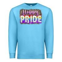 Ocean Blue Happy pride Premium Sweatshirt - FaDigitalArtStudio