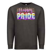 Smoke Happy pride Premium Sweatshirt - FaDigitalArtStudio