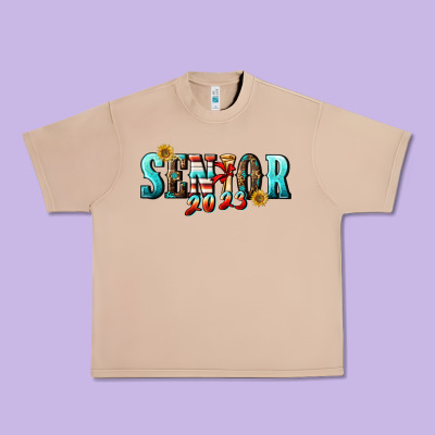 Senior 2023 Urban Heavy Tee Designed By Bundleandbundleshop