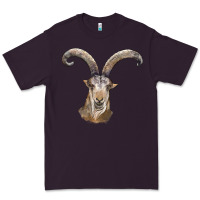 Plum spanish goat face Premium Tee - LillyAllenDesigns
