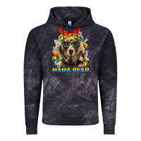 Cloud Black Mama Bear Pride LGBTQ+ Vintage Hoodie - BundleAndBundleShop